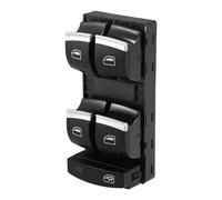 Aputoxz Power Window Switch 4F0959851H Electric Window Control Switch for Audi A3 A4 A6 Q7 2004-2011 Driver Side Replacement Master Switch Panel 12V ABS