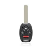 Aputoxz Replacement Smart Proximity Keyless Entry Remote Key Fob Fit for Honda Civic for Acura MDX 2006-2013 4 Buttons Uncut Car Ignition Key 46 Chip Black 313.8MHz N5F-S0084A