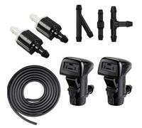Aputoxz Windshield Washer Nozzles for Jeep 11-21 Grand for Cherokee, 06-10 Commander, 8-12 Liberty,for Dodge 11-14 Grand Caravan for Durango for Challenger Charger 11-18,for Chrysler 11-17 300