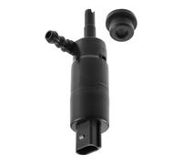 Aputoxz Windshield Washer Pump No.67128377430 - Windshield Washer Motor Pump Replacement for BMW 1 Series M, 128i, 135i, 325i - Front & Rear Windscreen Washer Fluid Pump - Black - 1 Pc