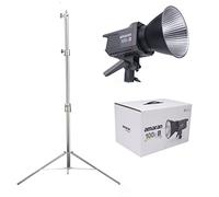 Aputure Amaran 100x S with 2.8m Light Stand Kit, 100W 2700K-6500K Bowens Mount Led Video Continuous Light