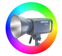 Aputure Amaran 150c (RGB, 2500K-7500K) Full-Colour Point-Source LED, Built-in Umbrella Holder, Bowens Mount & 9 Effects, with Silent Cooling System & Sidus Link App Control