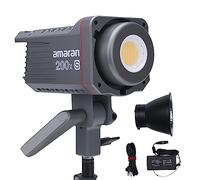 Aputure Amaran 200x S LED Studio Continuous Photography Lighting 200W Bi-color 2700-6500K COB Light with 9 Light Effects Supports App Control 200X Upgradation
