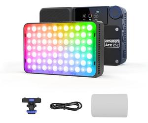 Aputure Amaran Ace 25c - Charcoal - RGBWW LED Light - Brand New & Sealed