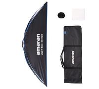 Aputure Amaran Light Box 30x120 Square Bowens Mount Softbox | Included Difusion,Light Control Grid and Carrying Bag for Aputure Amaran 150C/120C/60C/60X/60D/100X,for Godox,for NEEWER