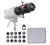 Aputure Amaran Spotlight SE 36° Lens Kit, Projection Lens Modifier for Amaran Halo 300X 200X Amaran 300C 150C and Other Power not Exceeding 300W Bowens Mount Lights