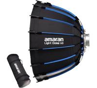 Aputure Light Dome Amaran Softbox Bowens Mount with Honeycomb Grid for Aputure Light 600d,300x,Amaran 100/200/300c/150c/60d S/60x S (Light Dome 60)