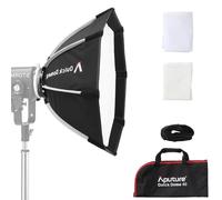 Aputure Quick Dome 40 Mini ProLock Mount Softbox - 40cm (16in) Circular Octagonal Quick Release Softbox with 8-Rod System, Includes 1/2-Stop Diffusion & 40° Grid, Designed for Aputure Storm 80c