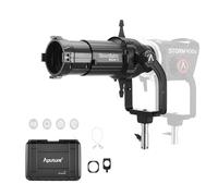 Aputure Spotlight Mount II 19° 26° 36° 50° Lens Kit Modifiers Lighting for LS 300d II,300x, and LS 600d/x/c II fixtures and for Use with Storm 400x and 700x Point Source Lights (50° Lens Kit)