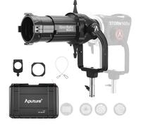 Aputure Spotlight Mount II 36° Lens Kit Ellipsoidal Projection Lens Modifier Compatible with Storm 400x 700x Amaran Halo 600x, 300x 200x and Ray 360c 660c Bowens Mount LED Light Under of 800W