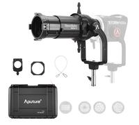 Aputure Spotlight Mount II 50° Lens Kit Ellipsoidal Projection Lens Modifier Compatible with Storm 400x 700x Amaran Halo 600x, 300x 200x and Ray 360c 660c Bowens Mount LED Light Under of 800W