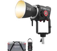 Aputure Storm 400x 400W Bi-Color LED Video Light, Compact Point-Source Fixture with Blair Chipset, 2500K-10000K CCT, ±G Tint Control, CRMX & DMX, IP65, ProLock Bowens Mount, 35° Reflector Included