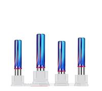 APVMFMKLTG 2.0mm-12mm HRC55 Tungsten Steel Carbide Blue Nano Coating Straight Groove Reamers Fit For CNC Machining Reamer Tools(10x40x75L)