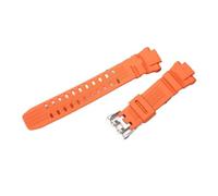 APVMFMKLTG Black Resin Watchband Fit For GW-2000 GW-3500B GW-3000B G-1200B G-1250B Wristband Silicone Watch Bracelet Strap Accessories Band(Orange-Silver)