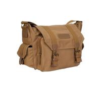 APVMFMKLTG DSLR Camera Shoulder Bags Large Capacity Canvas Sling Bag Fit for Nikon Fit for Canon Fit for Sony Lens Cable Tripod Outdoor Travel Organizer(Khaki)