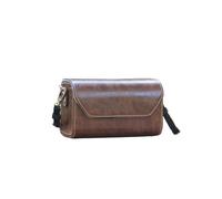 APVMFMKLTG PU Leather Camera Bag Case Cover Fit for Fuji XE4 X100V Fit for Leica D-LUX7 Fit for Sony RX1R Fit for Canon G5X M2 M(Coffee)
