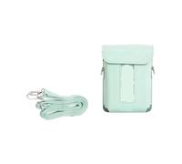 APVMFMKLTG PU Leather Printer Carrying Case Retro Storage Fit for Fujifilm Fit for Instax Mini Link 3(Green)