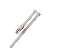 APVMFMKLTG Silicone Watch Strap Fit For CK K4u236/K4u231 Women's Soft Comfortable Watchband Accessories 3 Mm Wrist Strap(Beige-Steel)