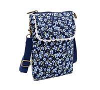 APVPOPOKGM Cotton Floral Women's Crossbody Shoulder Bag Ladies Mini Handbag Female Cloth Sack Small Phone Purse Wallet Pouch for Girls(E)