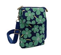 APVPOPOKGM Cotton Floral Women's Crossbody Shoulder Bag Ladies Mini Handbag Female Cloth Sack Small Phone Purse Wallet Pouch for Girls(B)