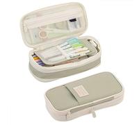 APVPOPOKGM Cute Pencil Cases Large Capacity Pencil Bag Pouch Holder Box for Girls Office Students Organizer School Stationery Supplies(Green)