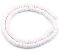 APX 40-3600pc 4 5 6mm Flat Round Polymer Clay Beads Chip Disk Loose Spacer Beads for DIY Jewelry Making Bracelet Finding