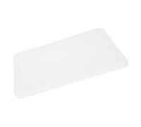 APXB Comfort Shower Bath Mat Soft Spiky Suction Foot Massage Anti Non-Slip Oblong Suction Cup Foot Scrub For Strong Grip, Keep your Bathroom Hygenic 65 x37cm (Clear)