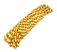 APXB Multi Purpose Strong Rope Utility Diamond Braided Polypropylene Cord 6mm Poly Heavy Duty Fishing Hiking Camping Multipurpose Waterproof Flexible (6mm x 15m)