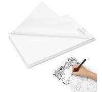APXEL 50 Sheets Tracing Paper A4 63 GSM, High Transparency Vellum Paper for Design Sketching Architectural Drawing Calligraphy Graphic Scrapbooking & Dressmaking Arts Crafts
