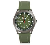 APXEL Men's Analogue Quartz Military Watch - Glow in The Dark with Date Window and Silicone Strap - Army Tactical Sports Minimalist Design