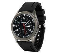 APXEL Men's Analogue Quartz Military Watch - Glow in The Dark with Date Window and Silicone Strap - Army Tactical Sports Minimalist Design