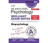 AQA A-Level Psychology Brilliant Exam Notes for Biopsychology: Updated for 2025 specification