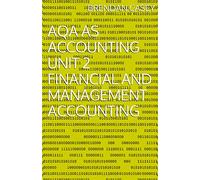 AQA AS Accounting Unit 2 Financial and Management Accounting