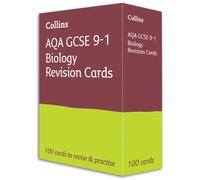 Collins – AQA GCSE 9-1 Biology Revision Cards – Ideal for the 2026 and 2027 exams