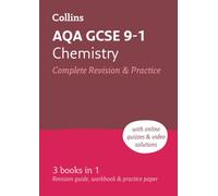 AQA GCSE 9-1 Chemistry All-in-One Complete Revision and Practice : Ideal for the 2027 and 2028 Exams Includes Online Edition, Quizzes and Video Solutions