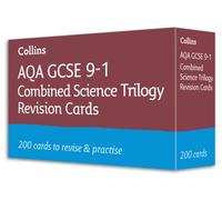 Collins – AQA GCSE 9-1 Combined Science Revision Cards – Ideal for 2025 & 2026 Exams