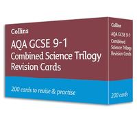 Collins – AQA GCSE 9-1 Combined Science Revision Cards – Ideal for 2025 & 2026 Exams