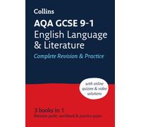 AQA GCSE 9-1 English Language and Literature Complete Revision & Practice: Ideal for the 2025 and 2026 Exams (Collins GCSE Grade 9-1 Revision 2nd Revised edition)