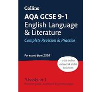 Collins – AQA GCSE 9-1 English Language & Literature Complete Revision & Practice – 2026/2027