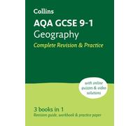 AQA GCSE 9-1 Geography Complete Revision & Practice : Ideal for the 2026 and 2027 Exams Includes Online Edition, Quizzes and Video Solutions