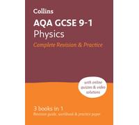 AQA GCSE 9-1 Physics All-in-One Complete Revision and Practice : Ideal for the 2026 and 2027 Exams Includes Online Edition, Quizzes and Video Solutions