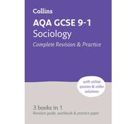 AQA GCSE 9-1 Sociology All-in-One Complete Revision and Practice: Ideal for the 2026 and 2027 exams includes online edition, quizzes and video solutions (Collins GCSE Grade 9-1 Revision)