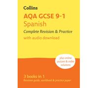 AQA GCSE 9-1 Spanish Complete Revision and Practice : Ideal for the 2026 and 2027 Exams Includes Online Edition, Quizzes and Video Solutions