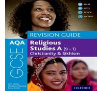 AQA GCSE Religious Studies A (9-1): Christianity & Sikhism Revision Guide Paperback Book Marianne Fleming Multi One Size