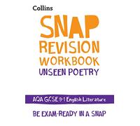 AQA Unseen Poetry Anthology Workbook: Ideal for the 2027 and 2028 exams (Collins GCSE Grade 9-1 SNAP Revision)