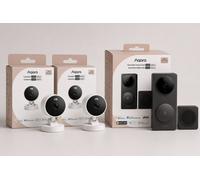 Aqara 2K Video Door Security Bundle, Homekit, Alexa, Google Home Compatible