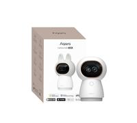 Aqara 4K UHD Dual-Lens Camera Hub G350,Indoor Security Camera with 9X Zoom, 360° Pan & Tilt, AI Auto-Tracking, Facial/Gesture Recognition, Works with Apple HomeKit, Alexa, Google Home, SmartThings