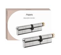 Aqara Adjustable Cylinder New Version, for Aqara Smart Lock U200,Universal Fit for All Types of Doors in EU, Easy to Install, Emergency Function, with 4 Keys Included