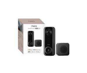 Aqara Doorbell Camera G400 with Chime, Wired/PoE, HomeKit Secure Video, 2K HD Head-to-toe View, 2-Way Audio, 2.4/5GHz Wi-Fi 6, Supports Alexa/Google/SmartThings, Local Detection & 24/7 Recording, IP65