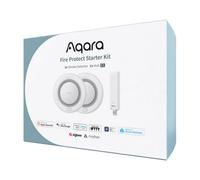 Aqara Fire Protect Kit Smart Smoke Detection System With 2 Smoke Alarms & Aqara Hub E1 For Homekit, Alexa & Google Home